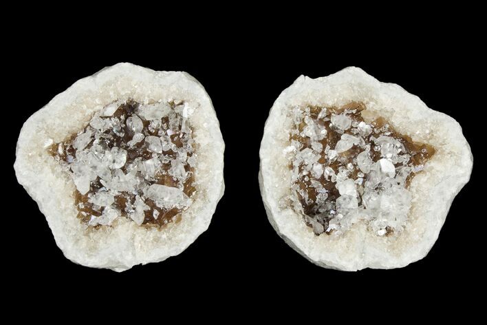 Keokuk Geode with Quartz & Calcite Crystals - Missouri #196026